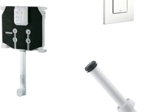 GROHE Set Cassetta Scarico WC Incasso Completo Bianco