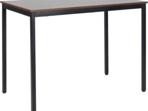Tavolo pranzo Relaxdays 4 posti effetto rovere