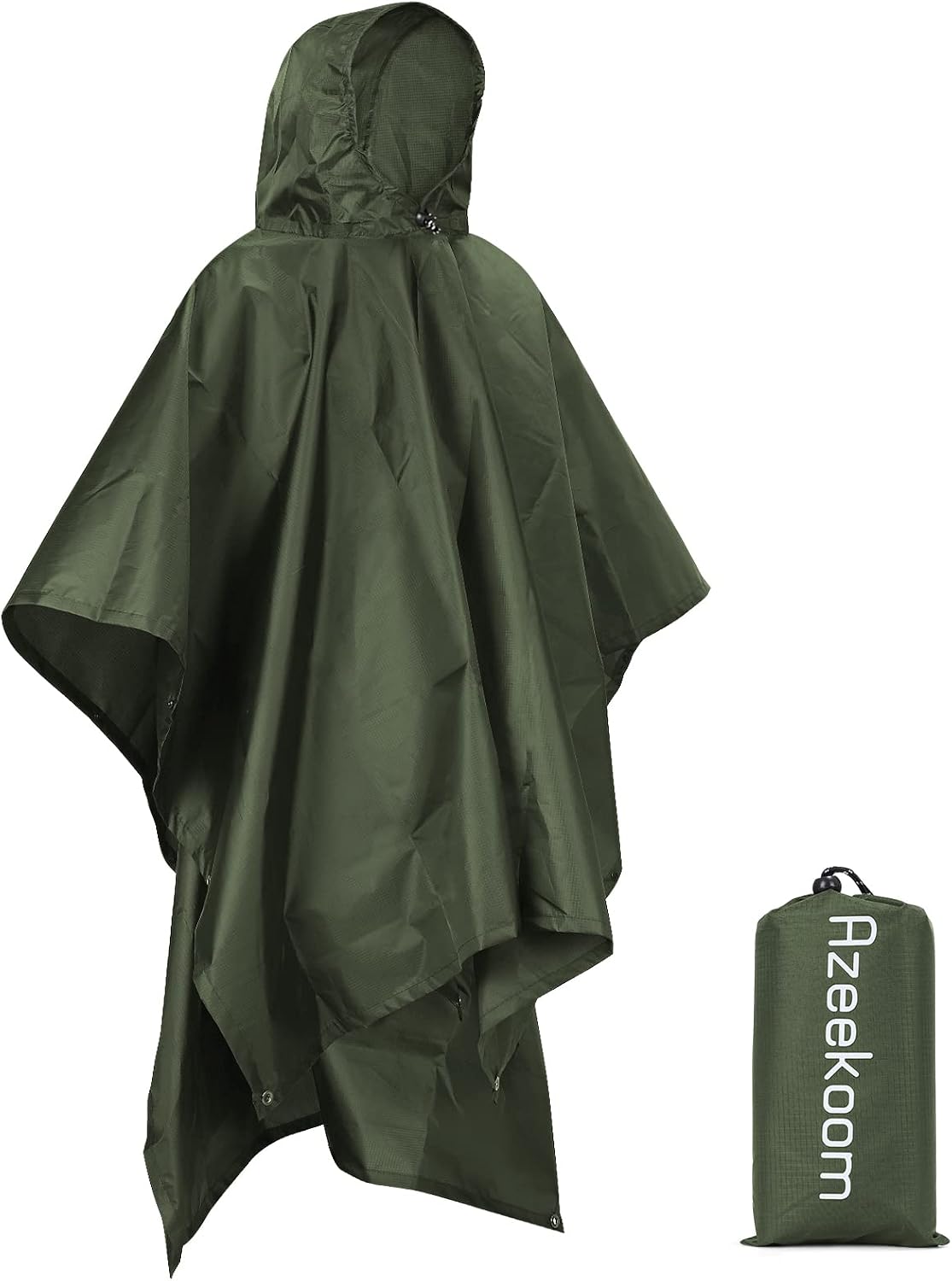 Poncho Impermeabile Azeekoom Leggero e Multifunzionale