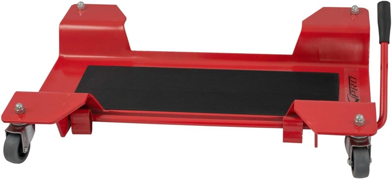 Cavalletto per Moto 4 Ruote Nylon Rosso A-Pro