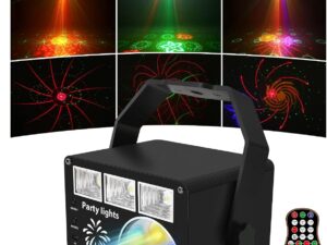 Luce DJ LED Proiettore Musica con Telecomando