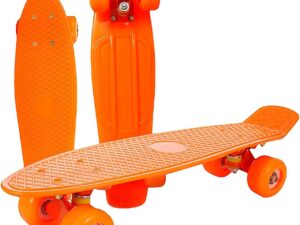 Skateboard Mini Cruiser 54 cm in Plastica Resistente