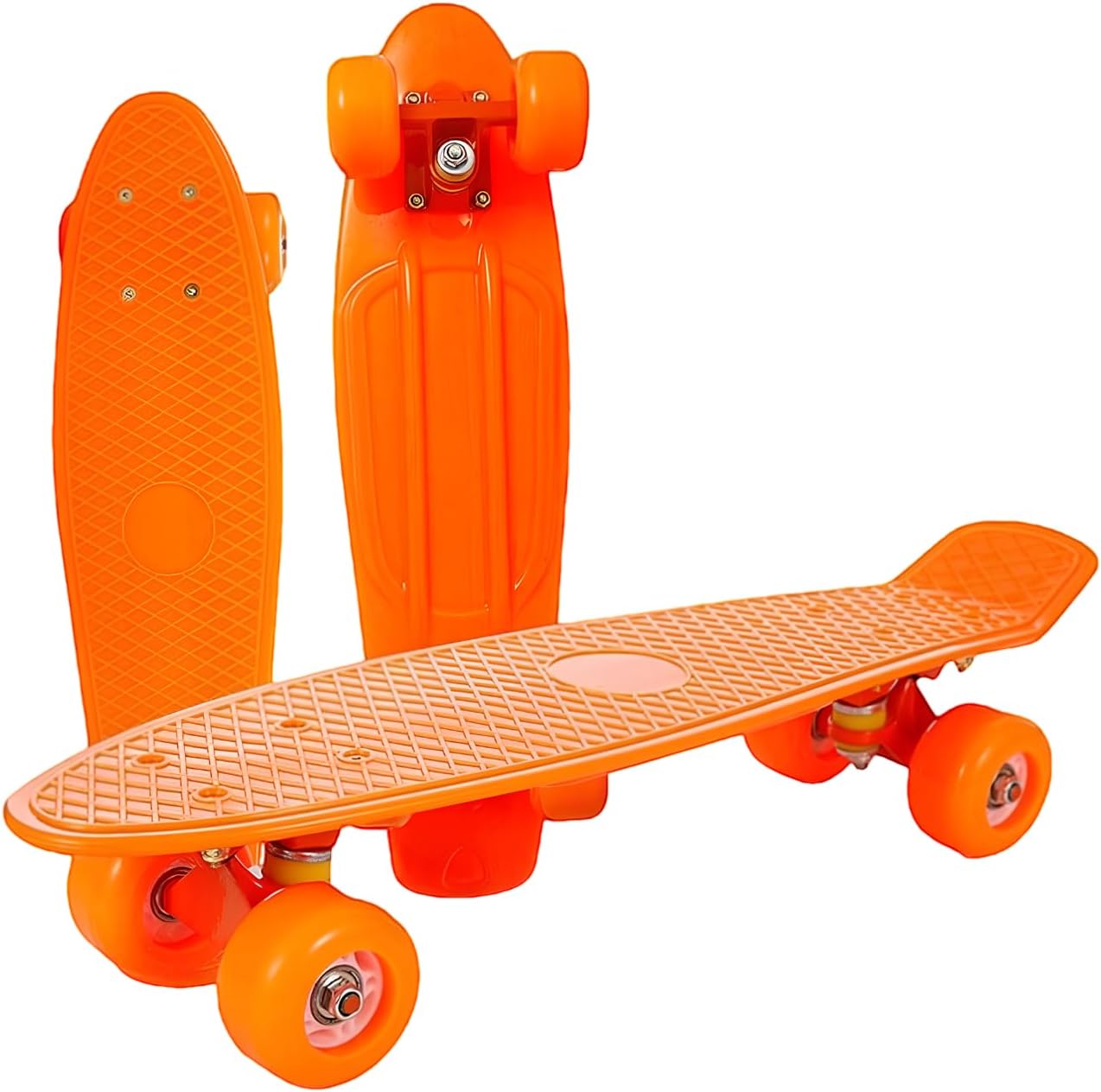 Skateboard Mini Cruiser 54 cm in Plastica Resistente