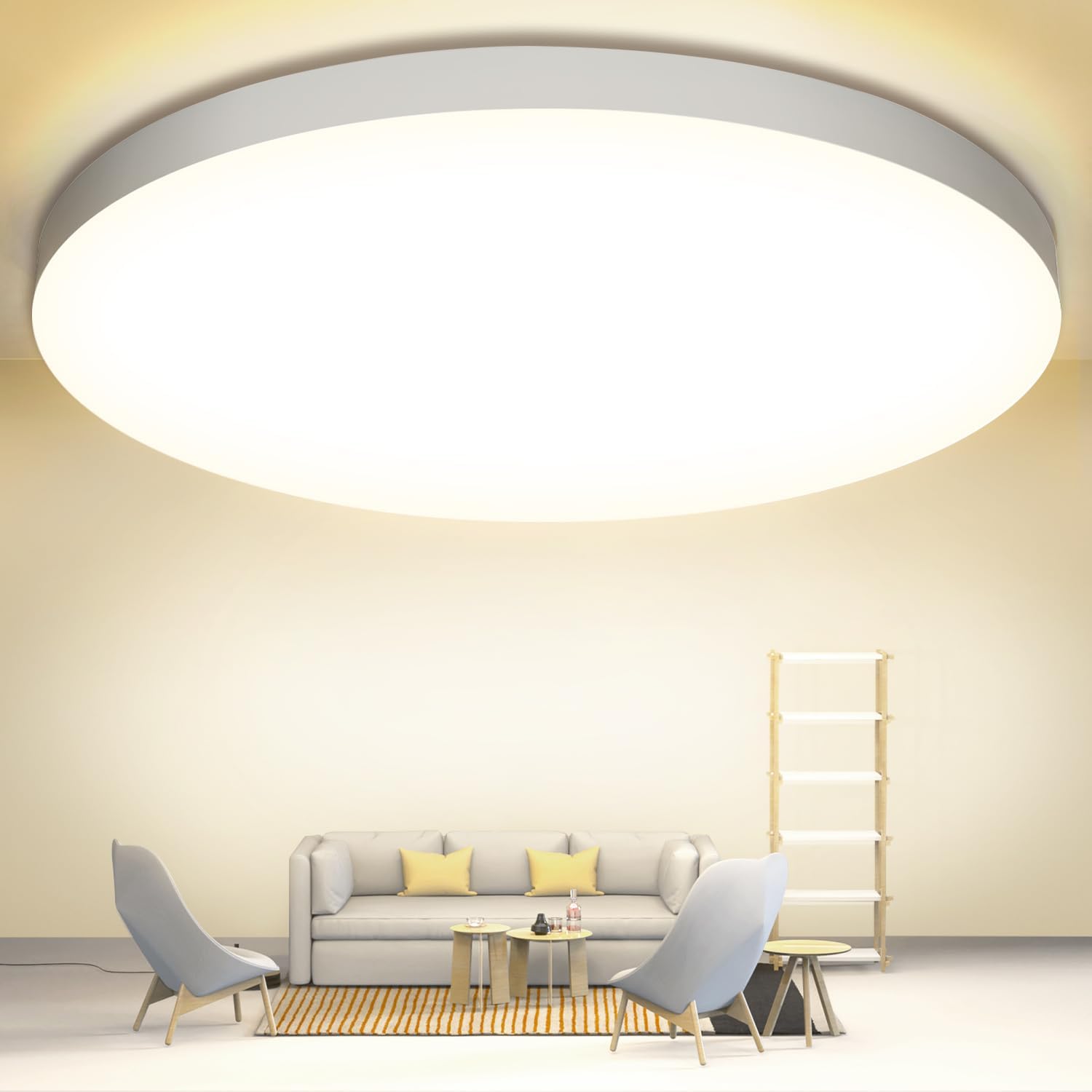 OUILA Plafoniera LED 24W 2000LM Impermeabile IP44