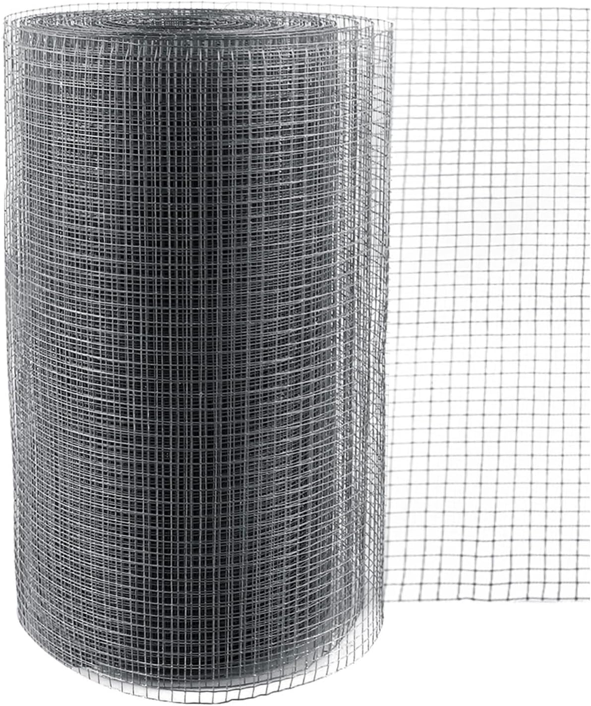 Rete metallica zincata 30x8 m, 6 mm, per giardino