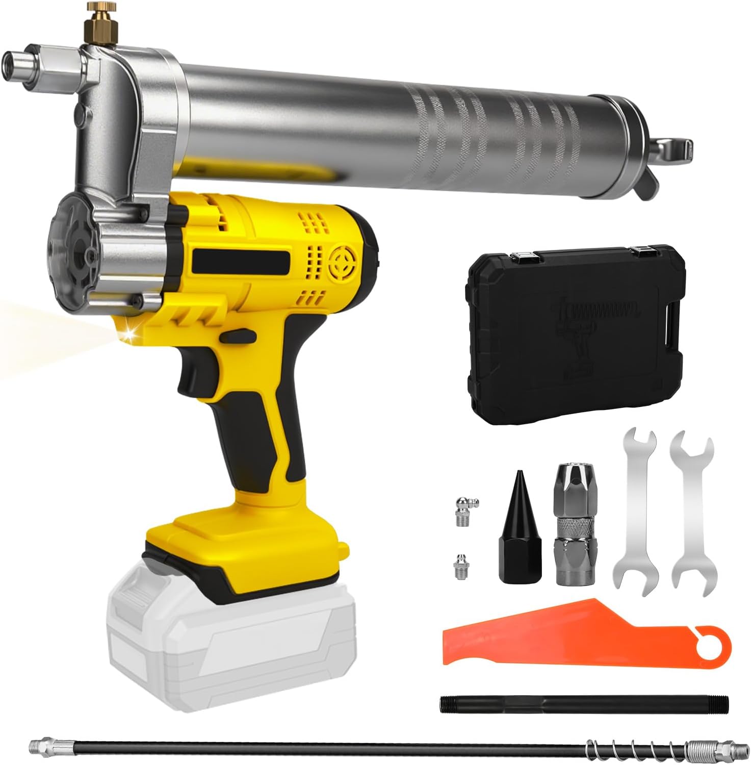 WingFly Pistola a Grasso 18V 10000 PSI per Makita