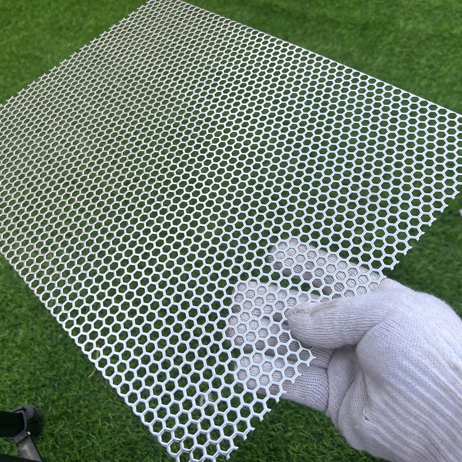 Lamiera perforata in acciaio inox 304 406x305mm