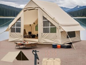 Tenda gonfiabile DanCoom 4-6 posti, facile e spaziosa