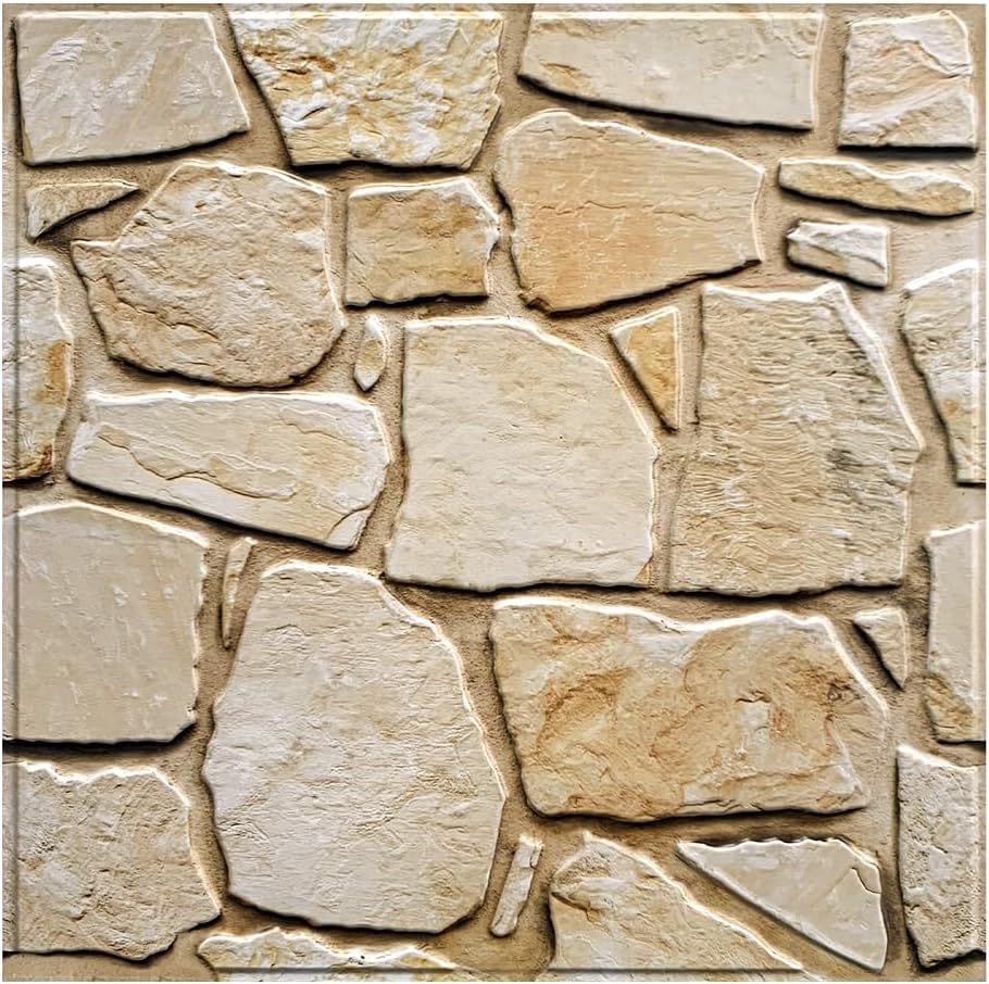 Pannelli Adesivi Pietra 3D COMSTICKC - 10 pz 30x30cm