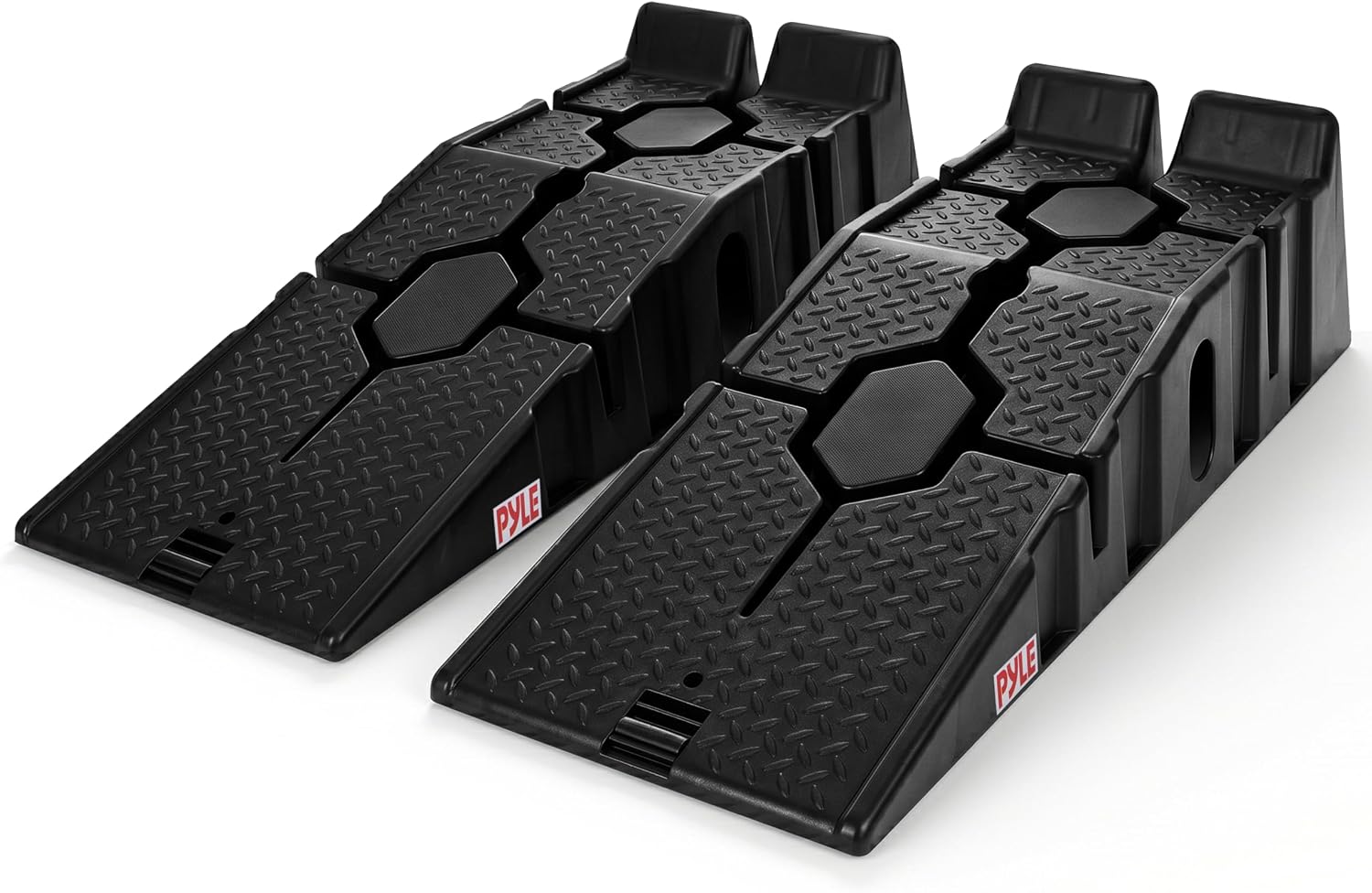 Pyle Rampe portatili per auto, 5,9 t, altezza 16 cm