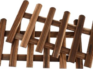 Recinzioni in legno decorative per giardino e cortili