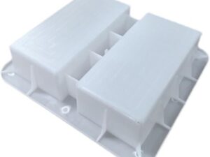 Stampo per mattoni in polipropilene 3,9x7,9x2,4 cm