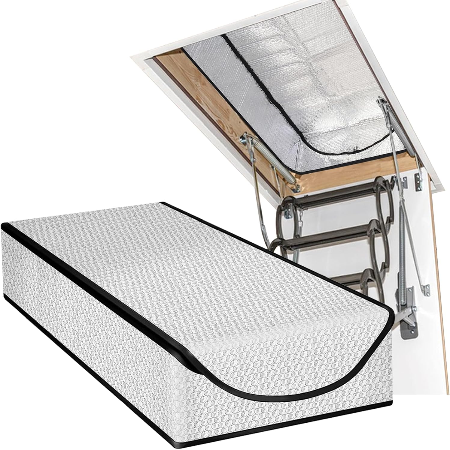 Copertura isolante porta soffitta Rainmae 137x63x28 cm
