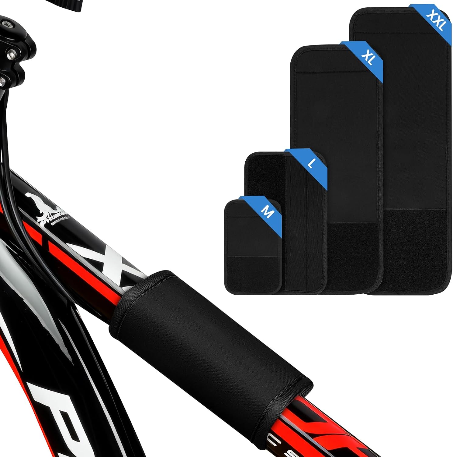 AOOWU Protezioni Telaio Bici - Set 4 Pezzi in Neoprene