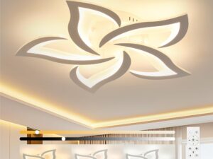 OTREN Lampadario LED 60cm Dimmerabile 48W - Telecomando