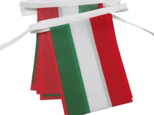 Ghirlanda Ungheria 12m - Bandiera AZ FLAG 20 pezzi