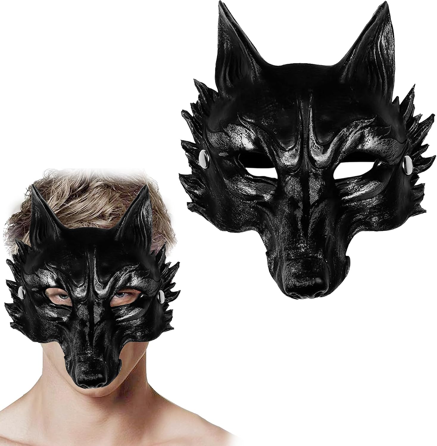 Maschera Lupo Mannaro Realistica per Halloween