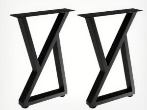 Gambe Tavolo in Ferro Nero - TOOSOAR