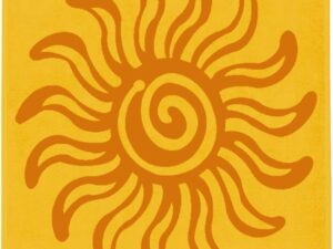 Delindo Telo Mare Tropicale Giallo - 100% Cotone Egiziano