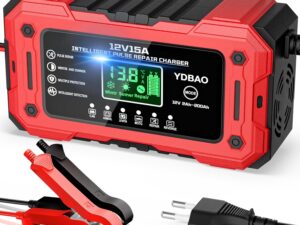 Caricabatterie Auto 12V 15A Intelligente LCD - YDBAO