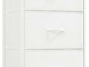 Somdot Cassettiera 5 Cassetti Salvaspazio Bianco