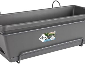Elho Barcelona Allin 1 50cm Fioriera Balcone Anthracite