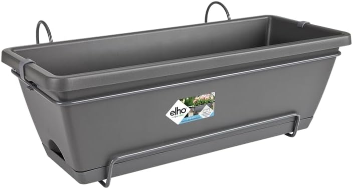 Elho Barcelona Allin 1 50cm Fioriera Balcone Anthracite
