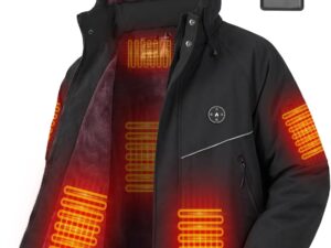 Giacca riscaldata uomo Brimekey con batteria 20000mAh