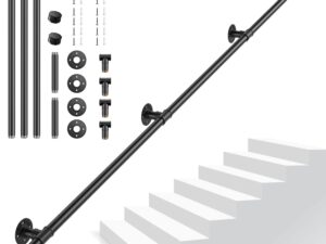 Passamano scale in acciaio zincato 3M - Couleeur
