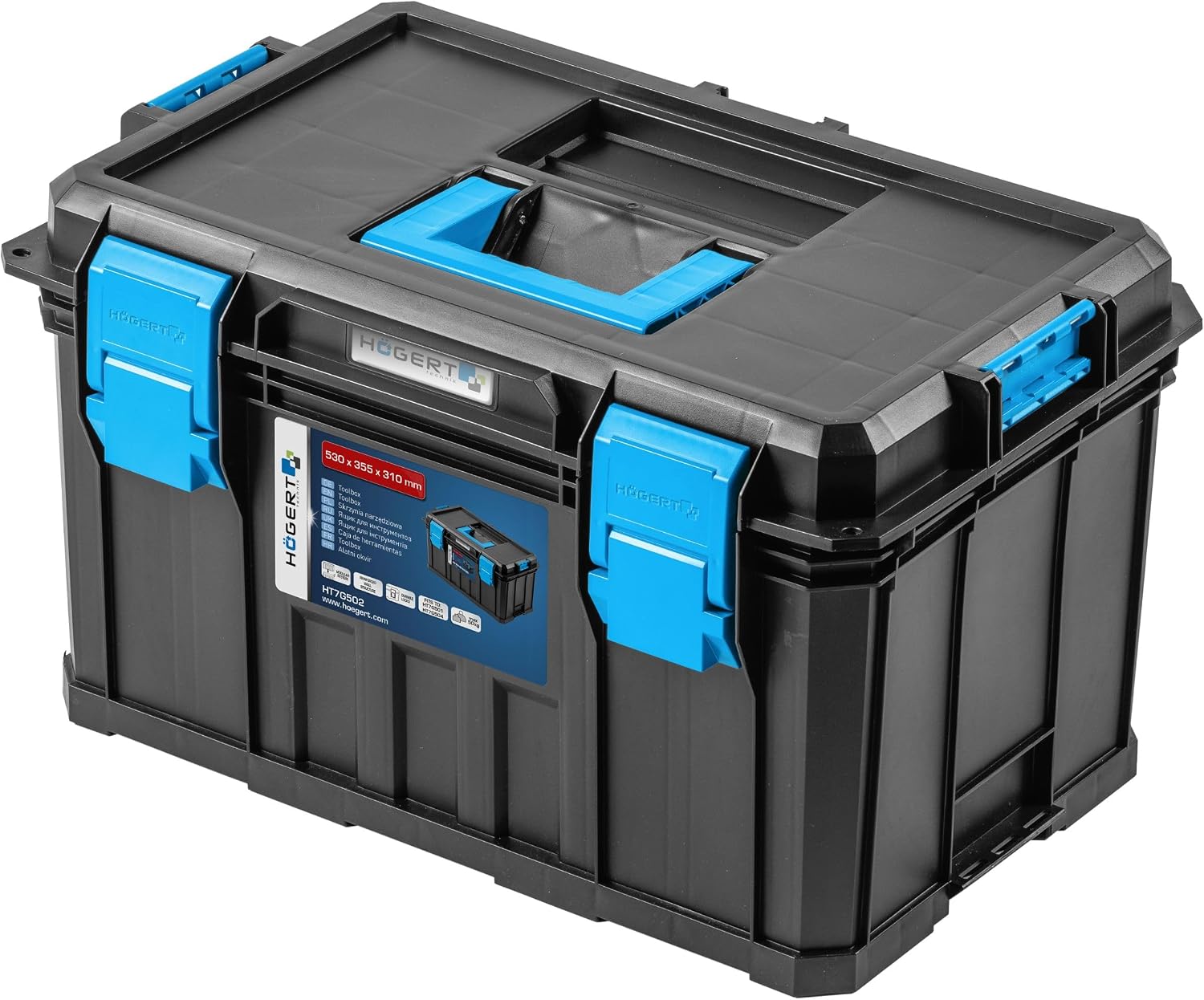 Högert Technik Cassetta Attrezzi HT7G502 - 50 kg