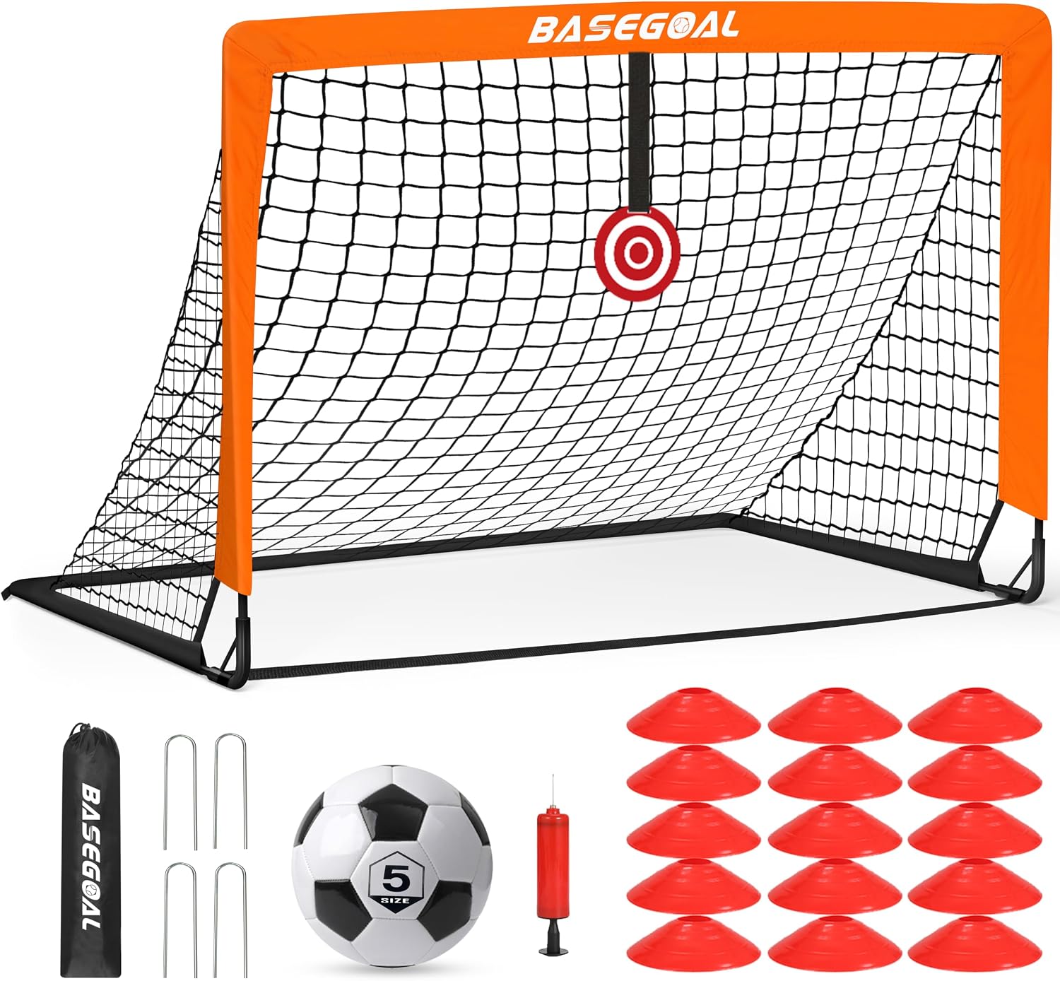 Porta Calcio Pieghevole 150x120cm BaseGoal