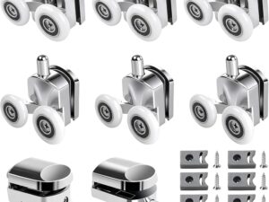 8 Rotelle Box Doccia Scorrevole 23 mm per Vetro 4-6 mm