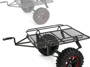 Rimorchio RC 1/10 in Metallo per Auto Modello