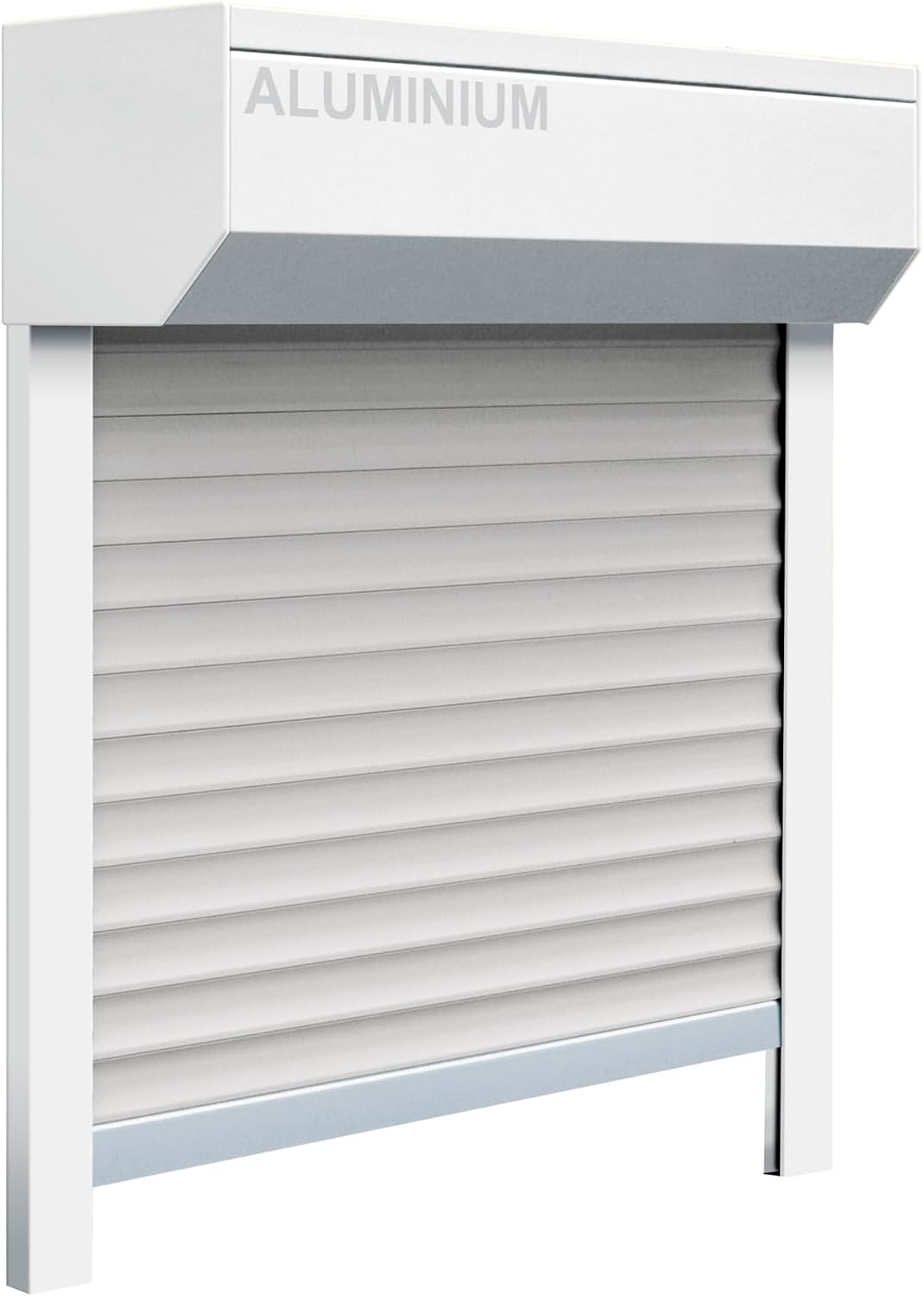 Schellenberg Set Tapparelle Mini 115x120 cm Bianco/Grigio