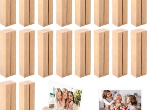 20 Portacarte in Legno Naturale per Eventi e Ristoranti