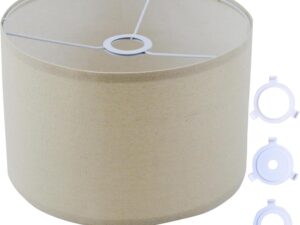 Paralume in lino naturale per lampade moderne