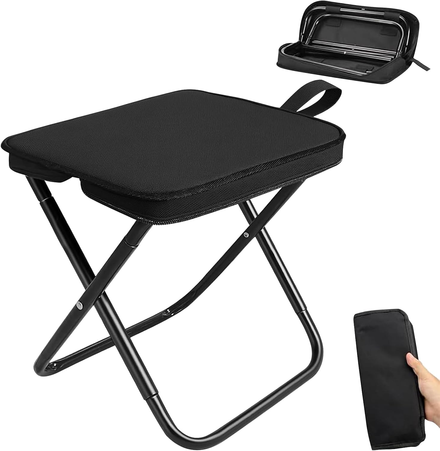Sgabello Pieghevole Portatile Puasok - Ideale per Outdoor