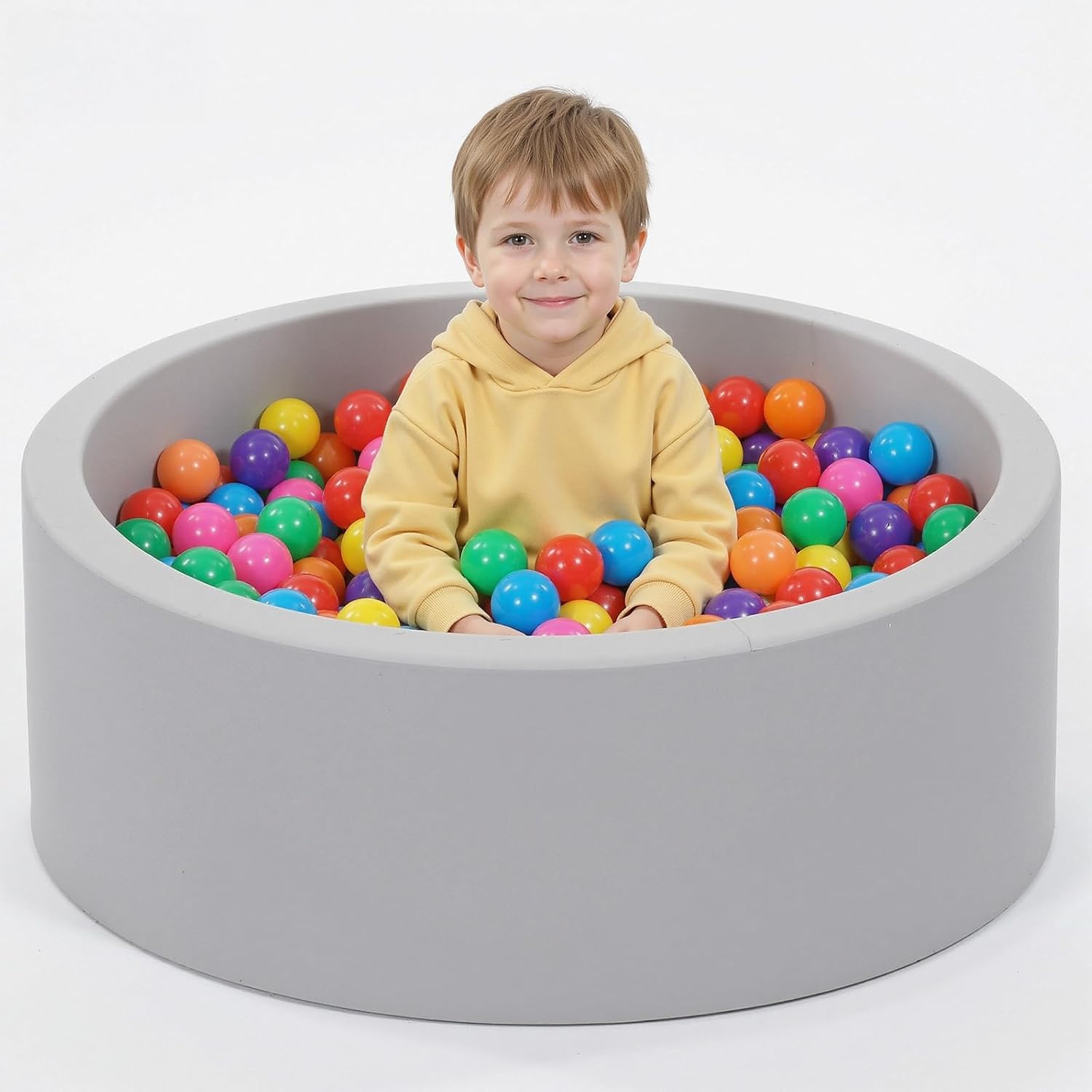 Wilwolfer Vasca Palline per Bambini - Pieghevole Sicura