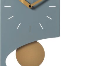 Orologio a Pendolo Eclipse - Made in Italy in Ferro e Verde