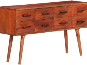 Credenza Rustica in Legno di Mango 110x30x59 cm