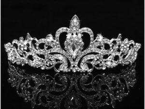 Corona Regina Strass per Feste e Sposalizio