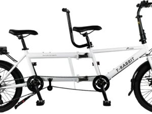 Bicicletta tandem pieghevole 3 posti SASOKI