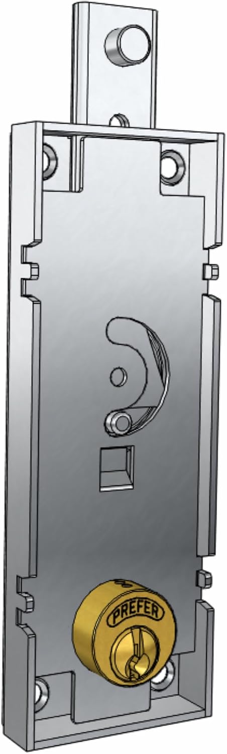 Prefer B511.0012.0200 Serratura porte basculanti