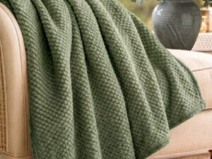 Plaid Paris Collection 200x150 cm Verde Bosco - BOSALONI HOME