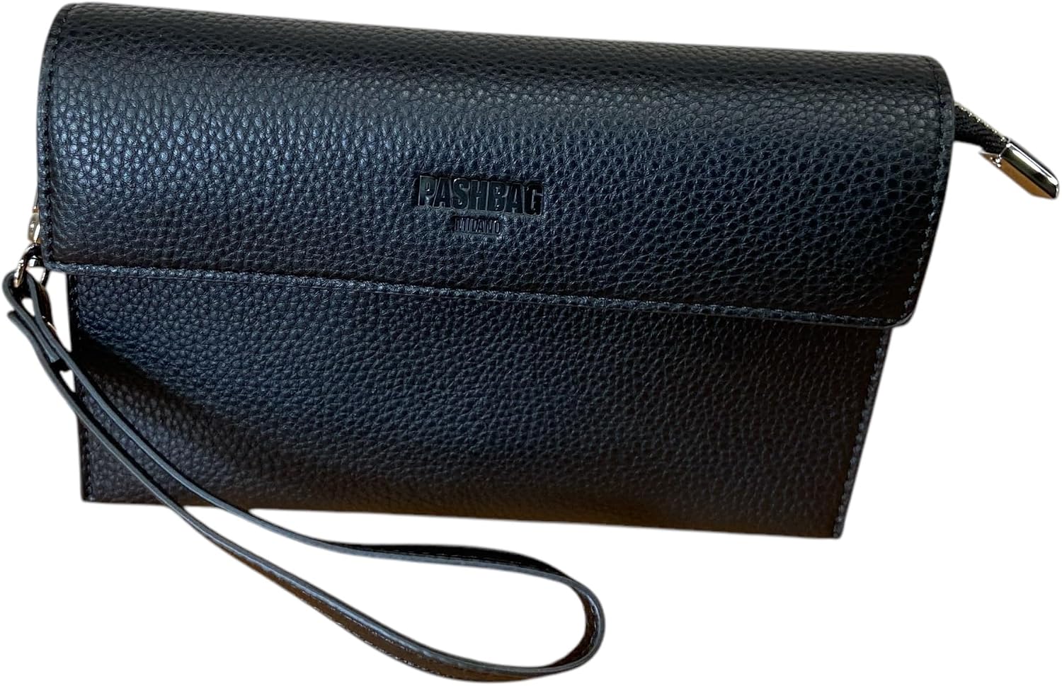 PashBAG Odette - Borsa donna con 3 scomparti nero elegante
