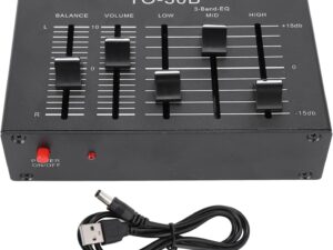 Equalizzatore audio 3 bande Jeffergarden per una qualità sonora superiore