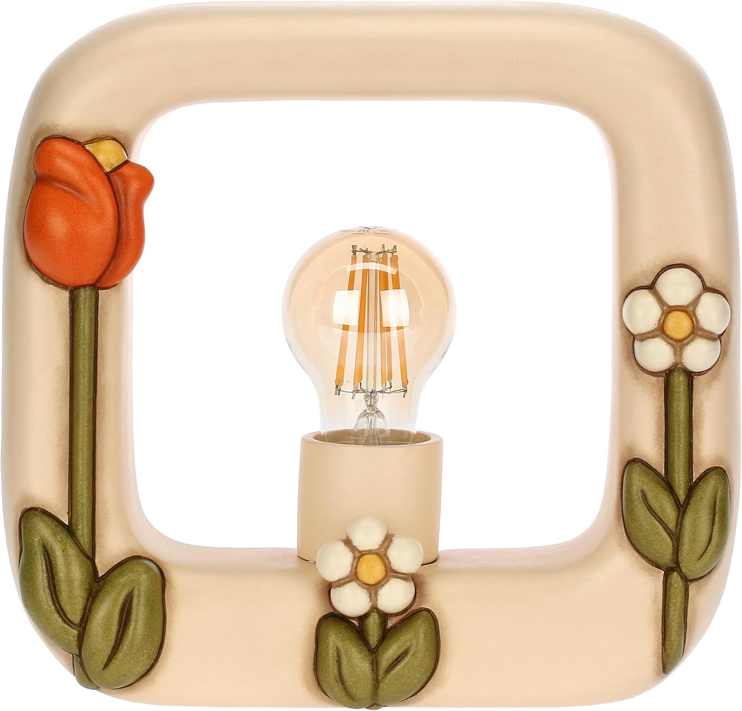 Lampada Quadrata Ceramica Happy Country THUN