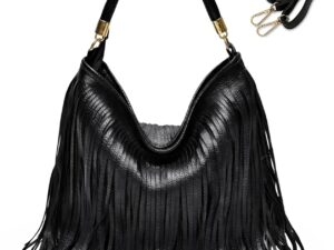 Borsa a tracolla media Gluckstar in ecopelle - Stile Boho