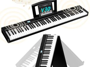 TERENCE Pianoforte Digitale Pieghevole 88 Tasti