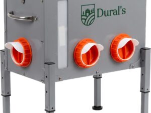 Mangiatoia Galline Dural's® 18 kg Anti Topo - Acciaio Zincato
